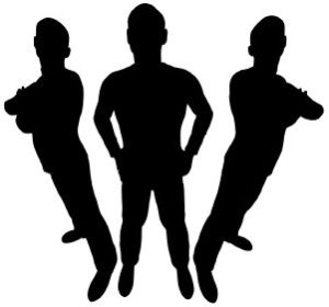 Three_men_silhouette